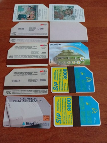 Lotto schede telefoniche - , sip