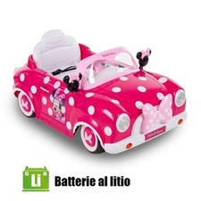 Macchina Elettrica Bambini Minnie Auto a Batteria 7.2 V