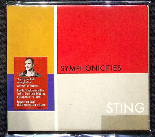 Sting symphonicities cd - sting,