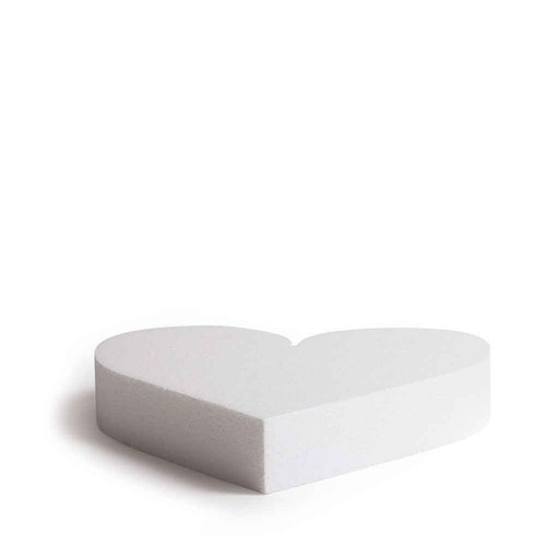Base cuore polistirolo - in,