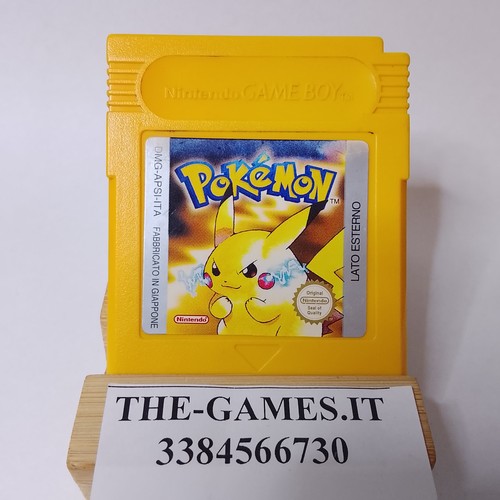 Pokemon versione giallo - versione, gialla