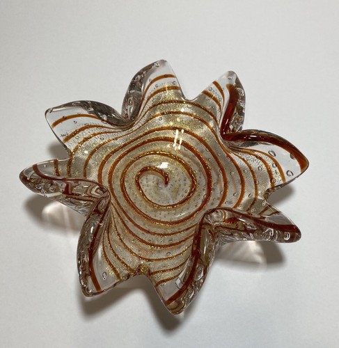 Piatto ciotola vetro murano - vetro, di