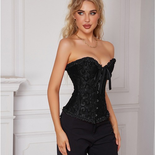 Elegante gilet corsetto con