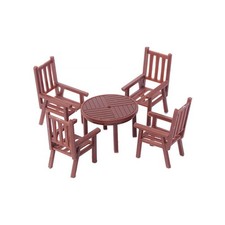 Set 5 Tavoli E Sedie Kit Scala