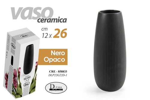 Vaso ceramica fiori elegante - fiori,