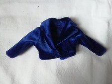 Barbie Very Velvet Brunette Giacchina In Velluto Blu