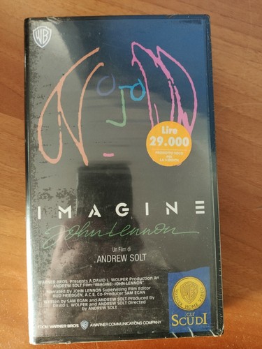 Imagine john lennon vhs - imagine,