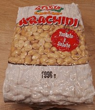 3 CONFEZIONI SOTTOVUOTO DI ARACHIDI TOSTATE E SALATE DI ALTISSIMA QUALITÀ 