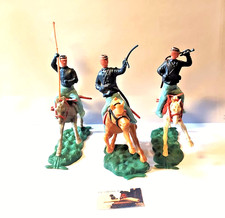 3 Soldatini Toy Soldiers Hong Kong Swoppet Cavalleria Nordista scala 1:32