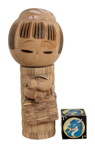 Bambola kokeshi creativa - kokeshi,