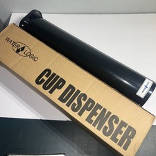 Water Logic Plastic Ez-Fit Counter Mount Cup Dispenser Black 