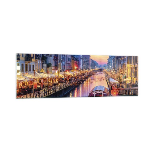 Quadro vetro 160x50cm - quadro, su