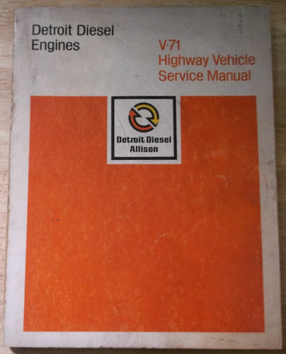 Detroit diesel 8v - diesel, 6v-71
