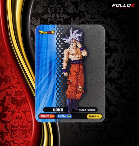 Lamincards super goku - 7, ita