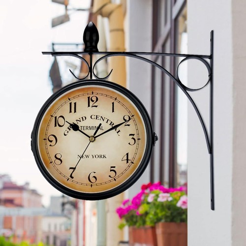 Orologio bifacciale giardino