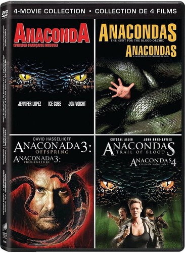 Anaconda dvd anacondas - anaconda, 1-4