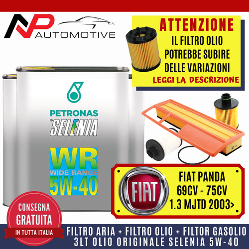 Kit tagliando fiat panda - kit,