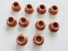 10x Dado M8 X 1,25mm SW12 per