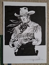 GIUSEPPE CANDITA ILLUSTRAZIONE ORIGINALE TEX