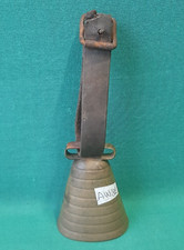 VECCHIA CAMPANA CAMPANELLA CAMPANACCIO DA PASCOLO BRONZINO BRONZO OTTONE. AW81