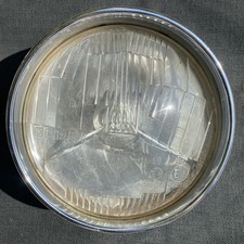 FARO ANTERIORE CARELLO FIAT 500 EPOCA COMPLETO DI GHIERA CROMATA ORIGINALE