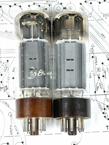 Coppia tubi vintage tesla - coppia,