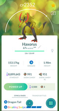 Haxorus / Maxax Livello 30 con