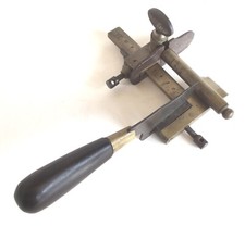 Antico taglia banda cuoio Blanchard Paris equitazione capezza redini sella pelle