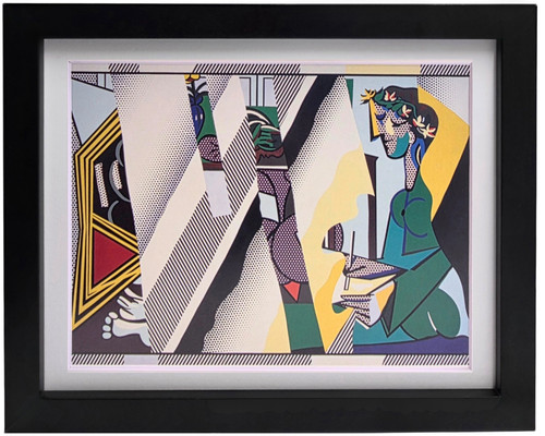 Stampa pop art con - art, roy