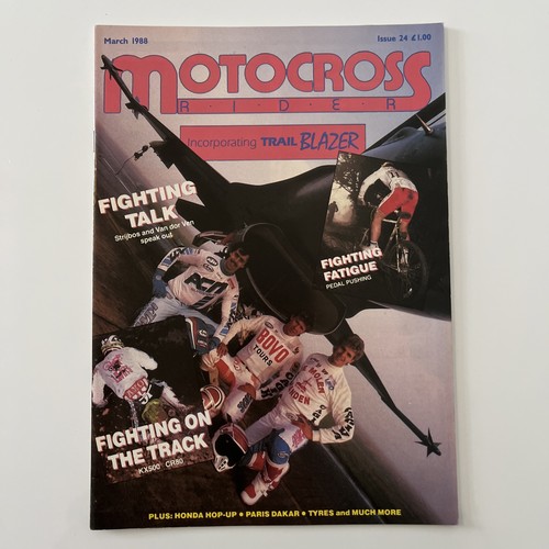 Motocross rider mac 1988 - rider, #24