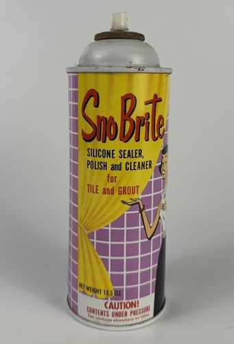 Bidone aerosol vintage metà