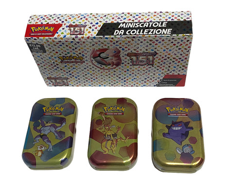Pokemon miniscatole tin - tin, da