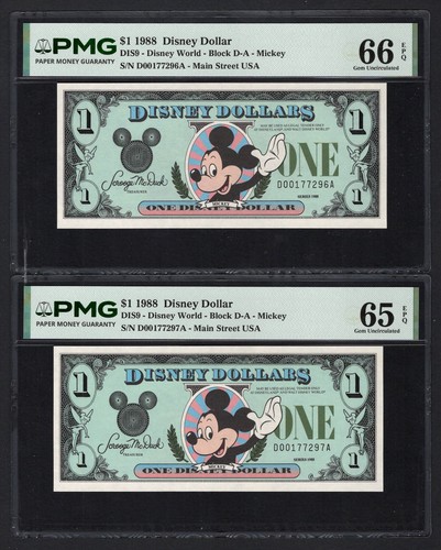 Dollaro disney consecutivi - "2, consecutivi"