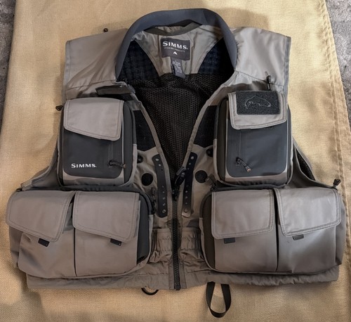 Gilet simms guida - pesca, a