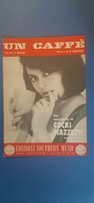 COCKY MAZZETTI UN CAFFE' SPARTITO ORIGINALE 
