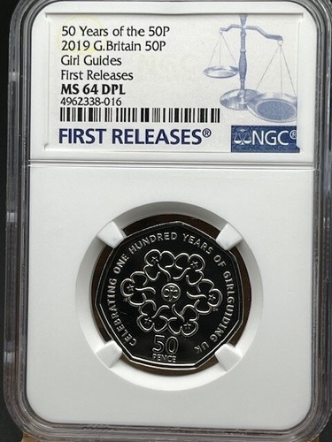 2019 gbp 50p girl guides - 2019,