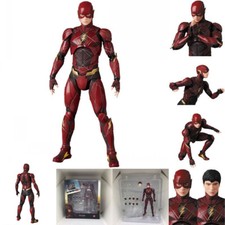 Nuovo Mafex 058 DC Comics Justice League The Flash PVC Action Figure Toy Box Set