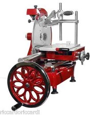 Affettatrice a volano fiorato