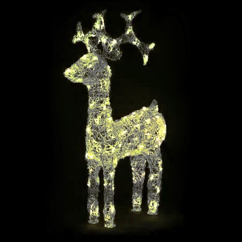 Renna luminosa natalizia - renna,