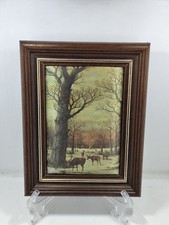 Quadro Vintage Scena Boschetto