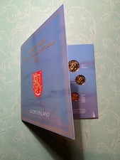 FINLANDIA 2001 serie Divisionale 8 valori 1 2 5 10 20 50 cent 1 2 euro in FDC