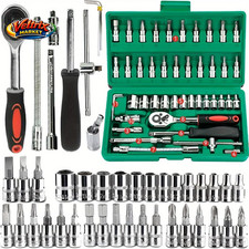 Set Chiavi a Bussola 46 Pezzi