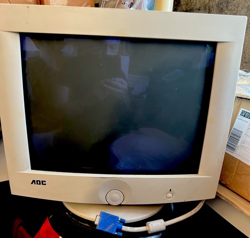 Monitor crt aoc pollici - crt, 16
