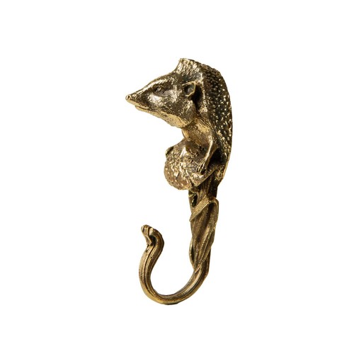 Gancio parete ottone a - gancio,