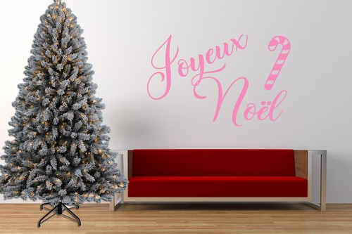 Adesivo joyeux noël citazione - joyeux,