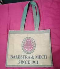 Rétro 80's Borsa Tela Sporta  Shopper - ANTICA ERBORISTERIA BALESTRA & MECH -