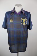 UMBRO SCOZIA MAGLIA CALCIO UOMO Tg L SOCCER T-SHIRT JERSEY VINTAGE SPORT 1994