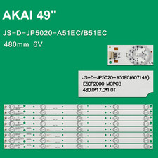 KIT 8 BARRE STRIP LED TV AKAI