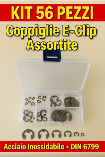 Kit coppiglie clip - kit, e-clip