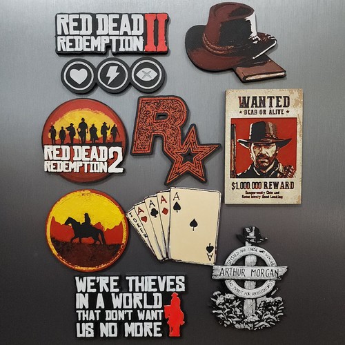 Calamite frigo rdr2 stampate - rdr2,